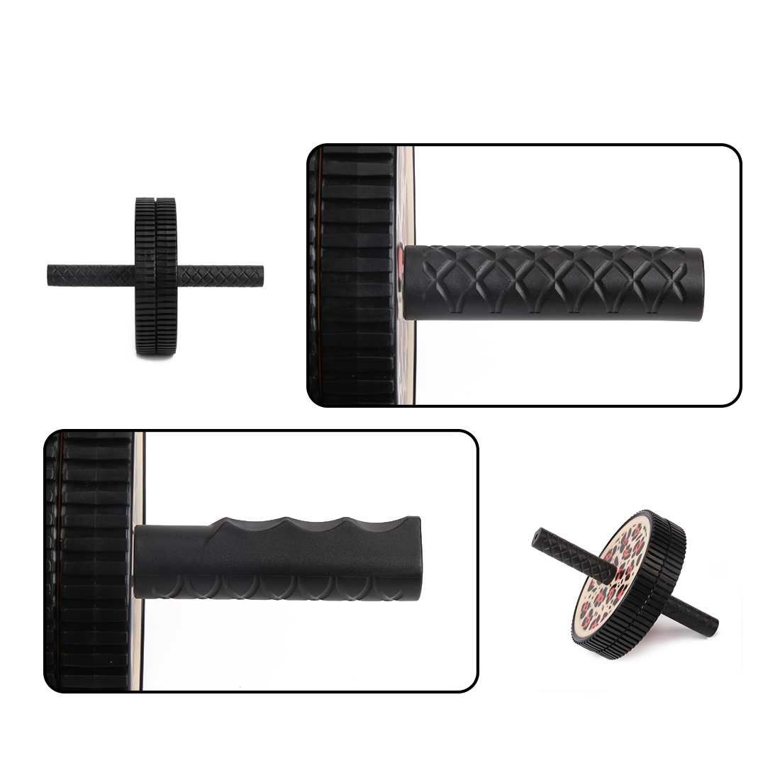 MELHOR ESTABILIDADE As rodas duplas permitem maior estabilidade do que os modelos com apenas uma roda, para que você possa se concentrar mais em fortalecer seu abdômen com segurança e menos em tentar controlar o movimento com os braços.