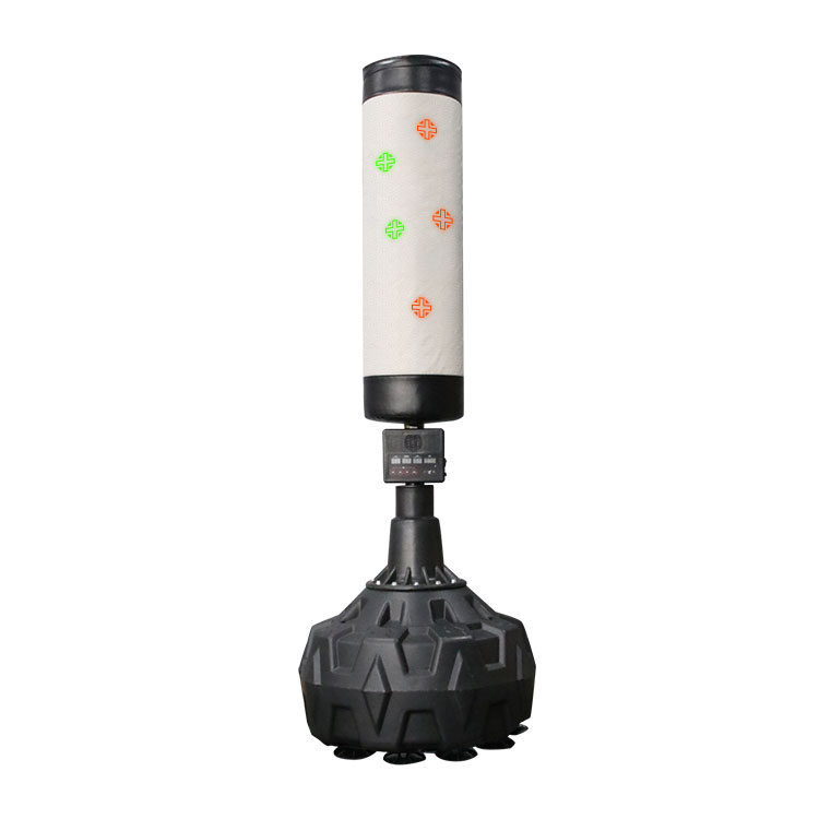 SACO DE PUNCH ILUMINADO Prepare-se para lutar com um novo parceiro de sparring!Este saco de pancadas de boxe inteligente ProCircle apresenta alvos de LED iluminados que permitem que você saiba onde acertar quando atingir o alvo.