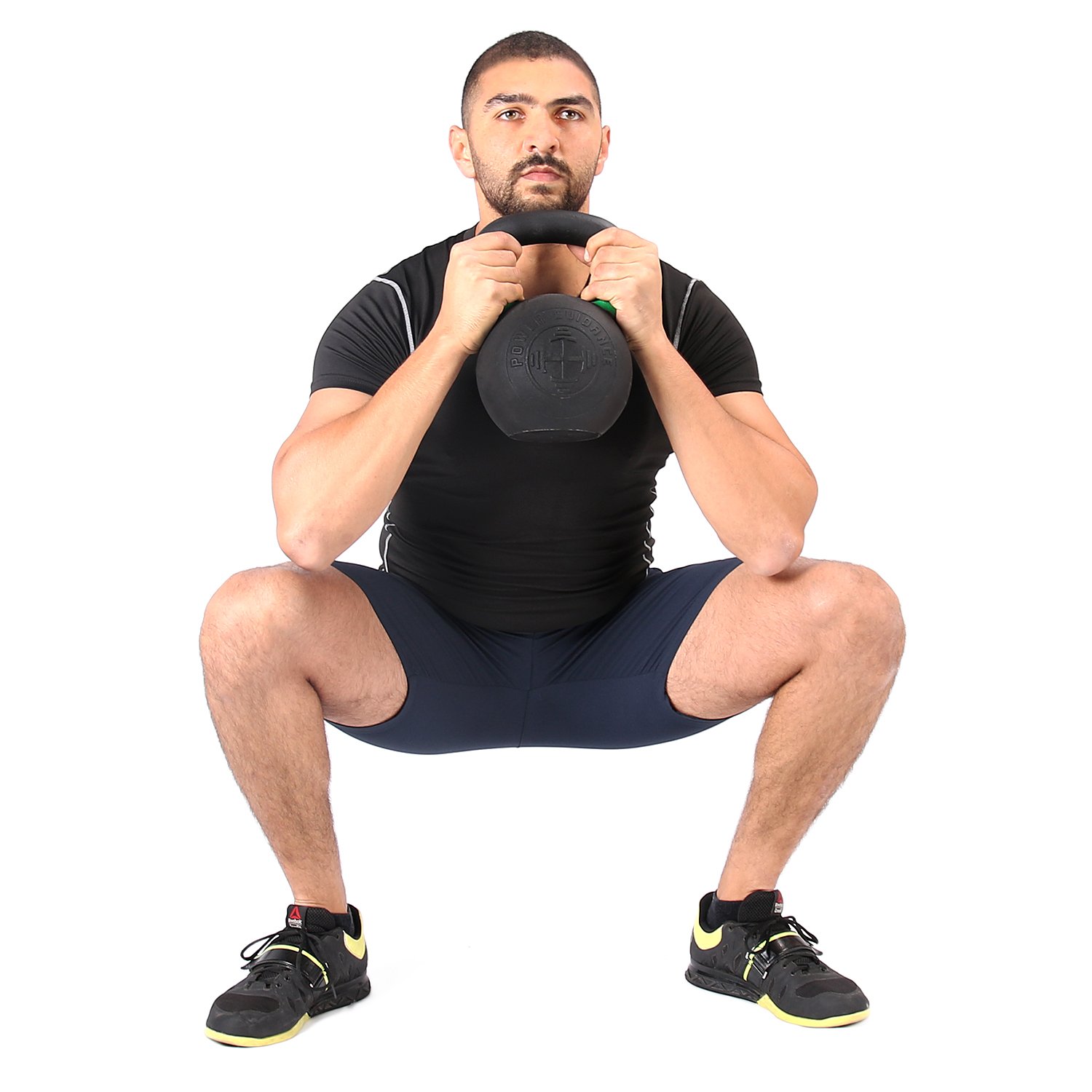 Construir força e poder Kettlebells são ótimos para agachamentos, prensas, levantamento terra para aumentar a força.