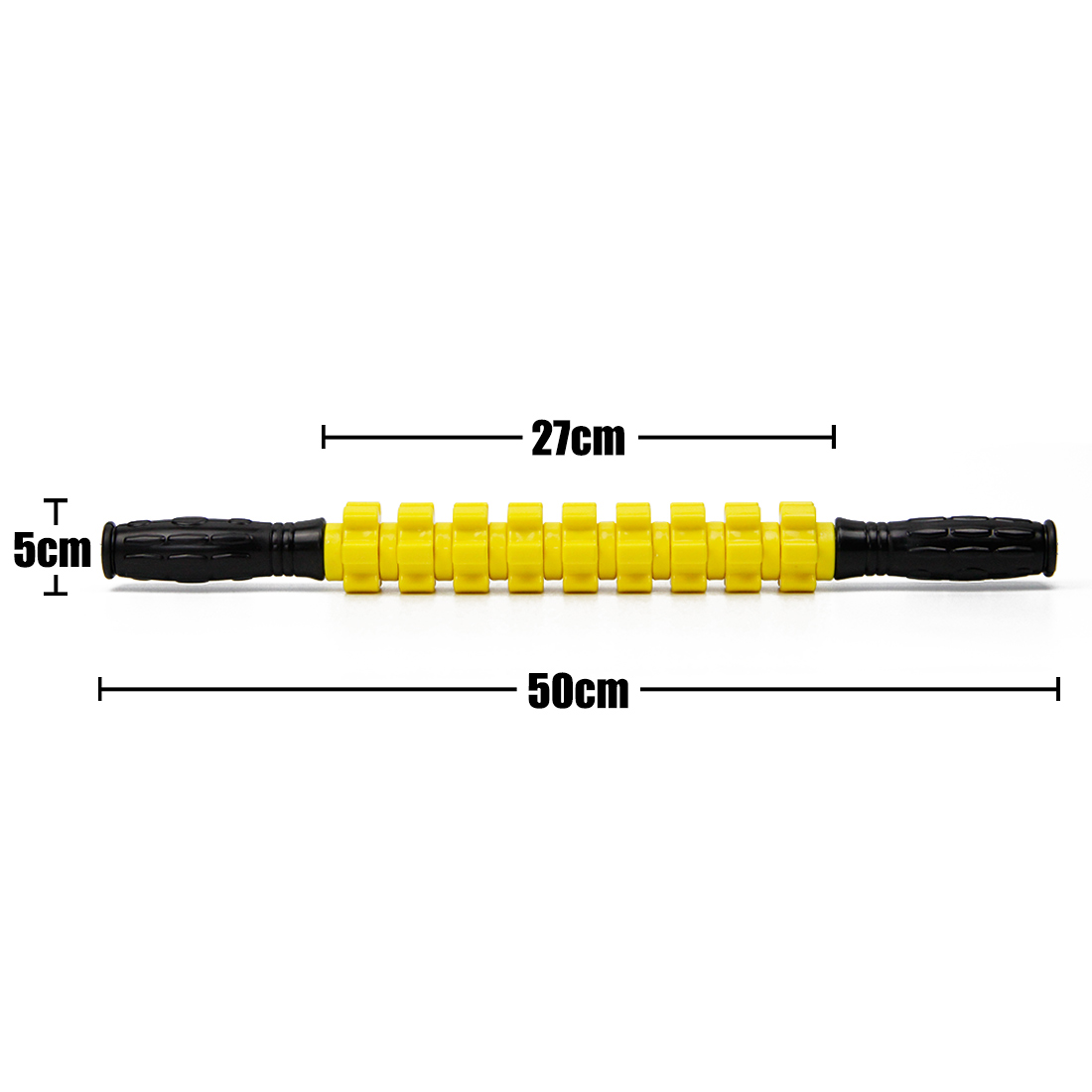 3LEVE, PORTÁTIL E RESISTENTE À ÁGUA torna o roller stick conveniente para viagens e cabe na maioria das bolsas de kit para levar para a academia, treinamento e treinos.