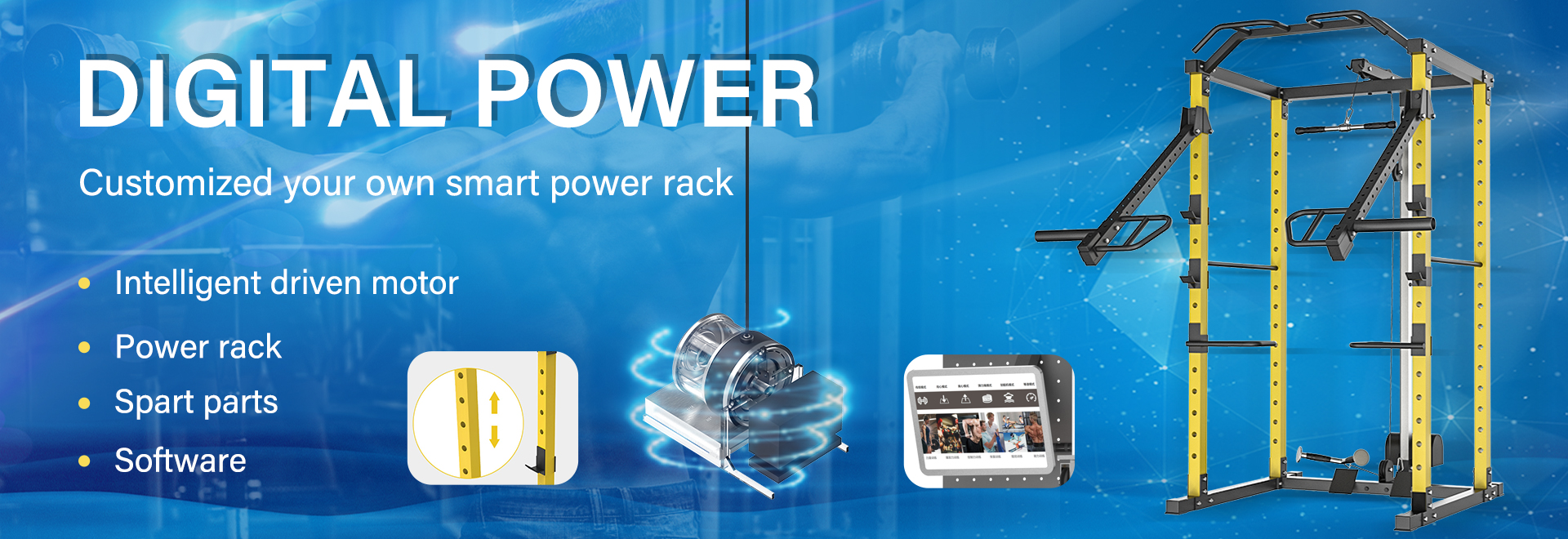  novo Power Rack - os power racks inteligentes ProCircle oferecem um conjunto abrangente de opções de exercícios.Além disso, ele também pode ser expandido por várias extensões de rack disponíveis opcionalmente.Por favor, visite nosso site para encontrar detalhes sobre este produto, o preço e a disponibilidade. 