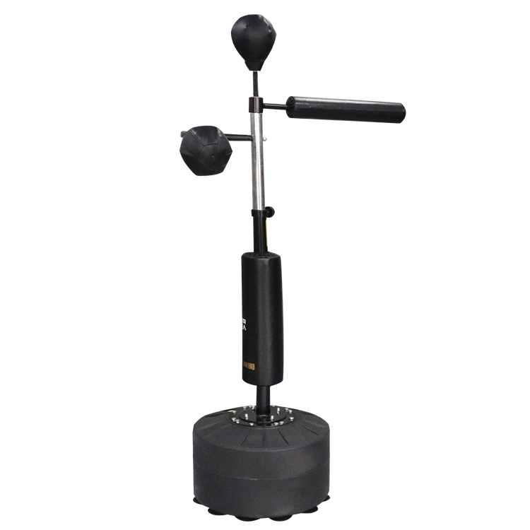 A parte principal do grande saco de boxe PU fornece um bom senso de ataque.O braço flexível giratório de 360 ​​graus e a bola de alta velocidade podem efetivamente melhorar sua agilidade.