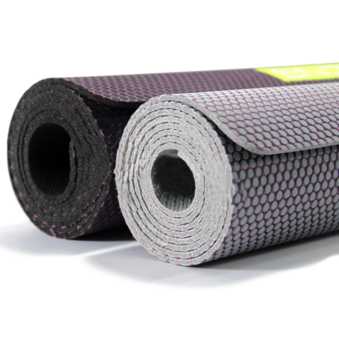 EXCELENTE RESILIÊNCIA E FÁCIL CUIDADO A resiliência excepcional permite que você mantenha o equilíbrio durante qualquer estilo de exercício.A tecnologia resistente à umidade faz com que o tapete seja facilmente lavado com água e sabão