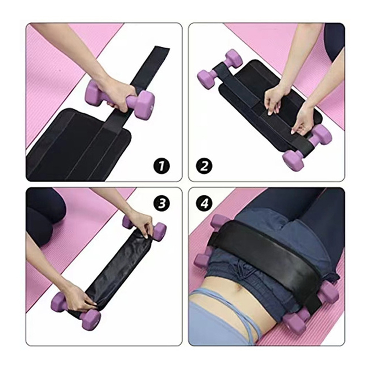 Basta definir e jogar Abra as tiras de velcro, coloque os halteres ou kettlebells, placas ou outros tipos de pesos e comece a se exercitar.Todo o processo leva apenas 30 segundos ou menos.Basta configurá-lo e começar a jogar.Isso economiza seu tempo e é muito eficaz.