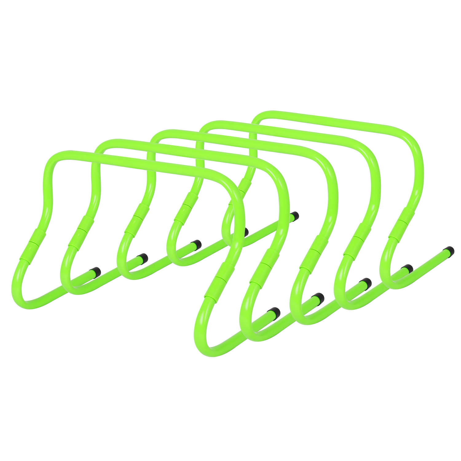 STEADY MATERIAL Made by heavy duty solid PP material strong develop quick feet so you can output maximum power and footwork independentemente do seu esporte. Ao contrário de outros obstáculos de estrutura oca que facilmente tombam.Os nossos são projetados com uma base Fix Angle, extra estável que os mantém na posição vertical mesmo em condições externas de vento.