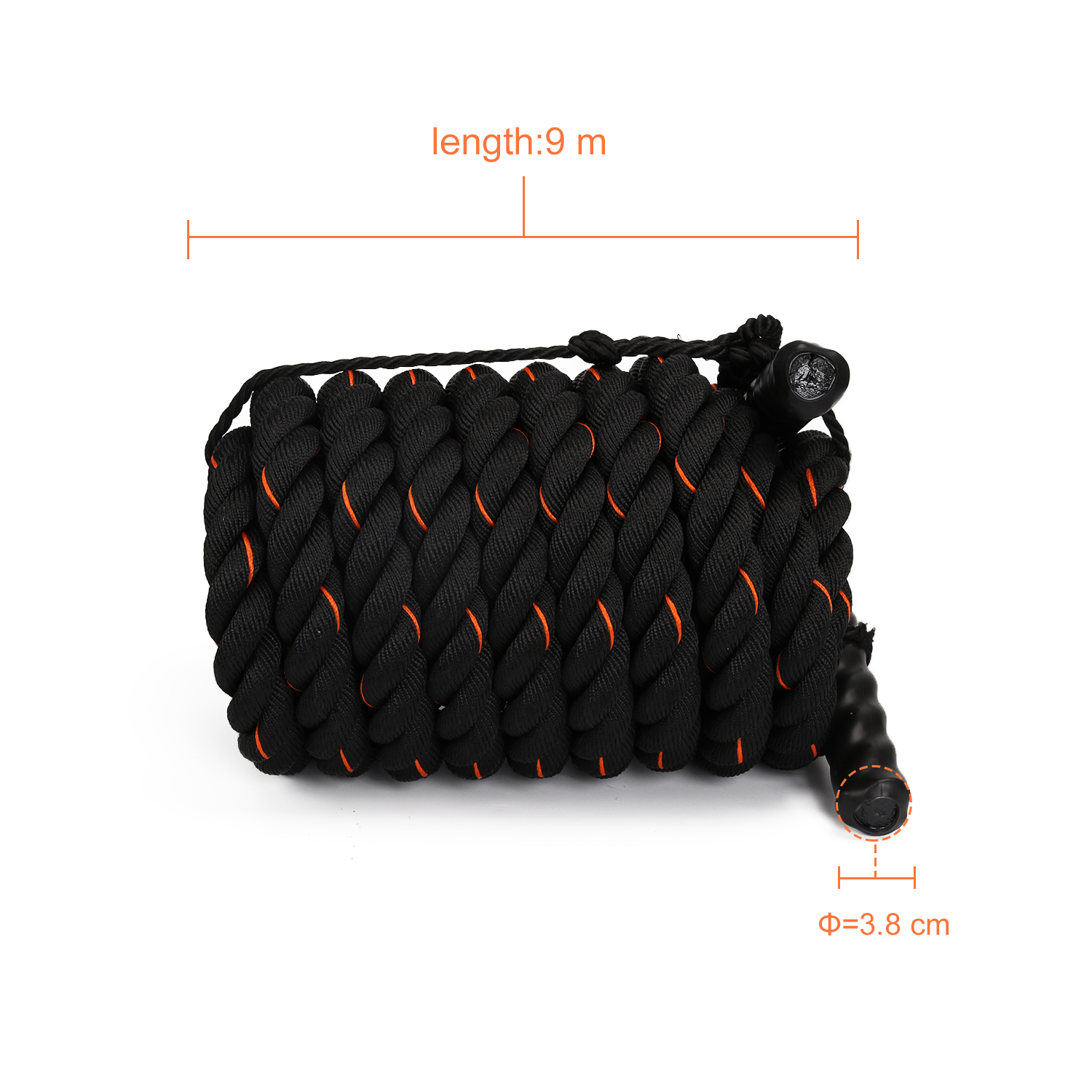 100% Poliéster Mais durável e mais pesado do que uma mistura de materiais PolyPro e PolyDac, combinando a âncora de corda de batalha com suporte de carga mais forte.Pode ser usado na academia em casa ou ao ar livre e é fácil de montar para treinar com cordas de treino a qualquer hora, em qualquer lugar.